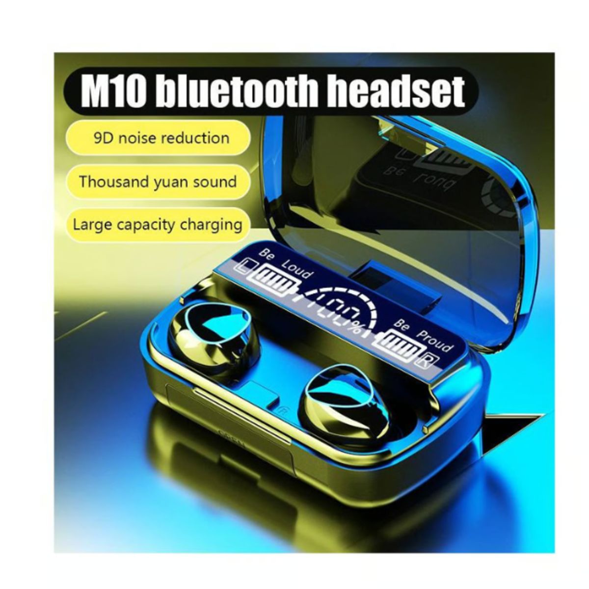 GENERICO - Audífonos Inalámbrico Bluetooth Versión 5.3 - M10