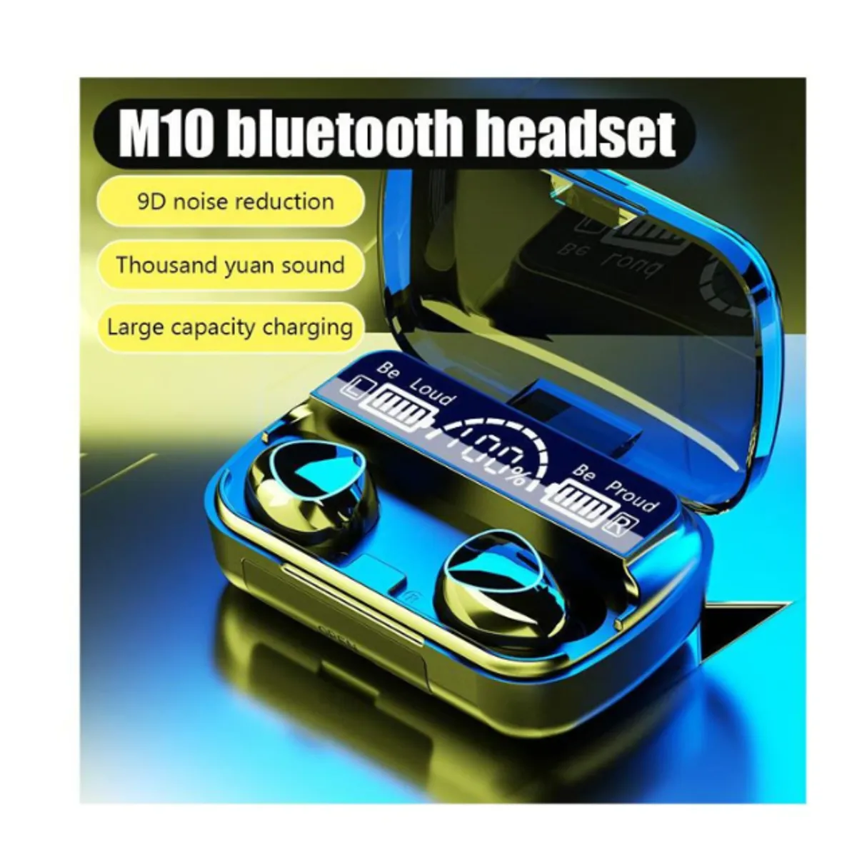 GENERICO - Audífonos Inalámbrico Bluetooth Versión 5.3 - M10