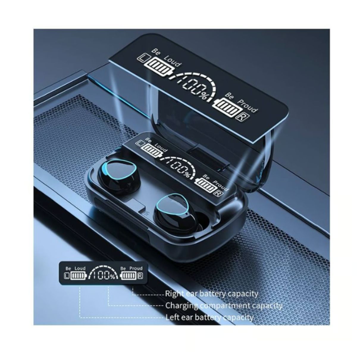 GENERICO - Audífonos Inalámbrico Bluetooth Versión 5.3 - M10