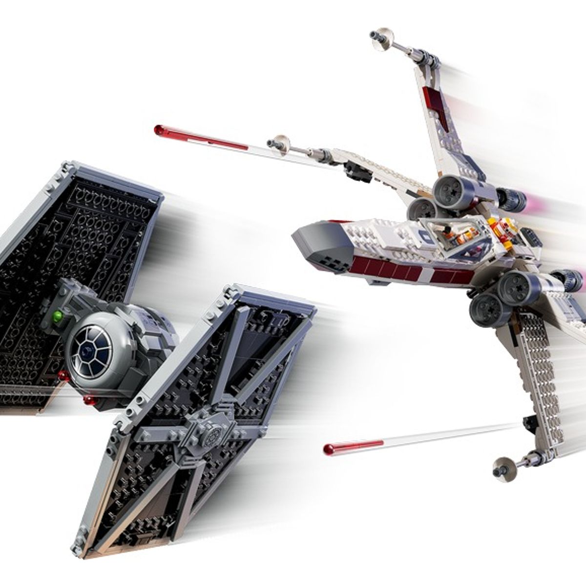 LEGO - LEGO 75393 Caza TIE y Ala-X Fusionados