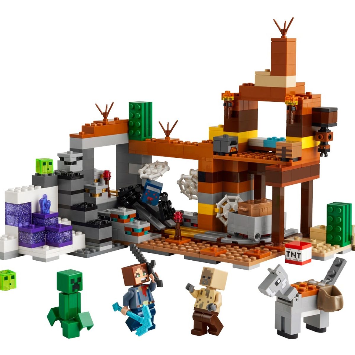 LEGO - LEGO Minecraft 21263 El Pozo de Mina de los Páramos