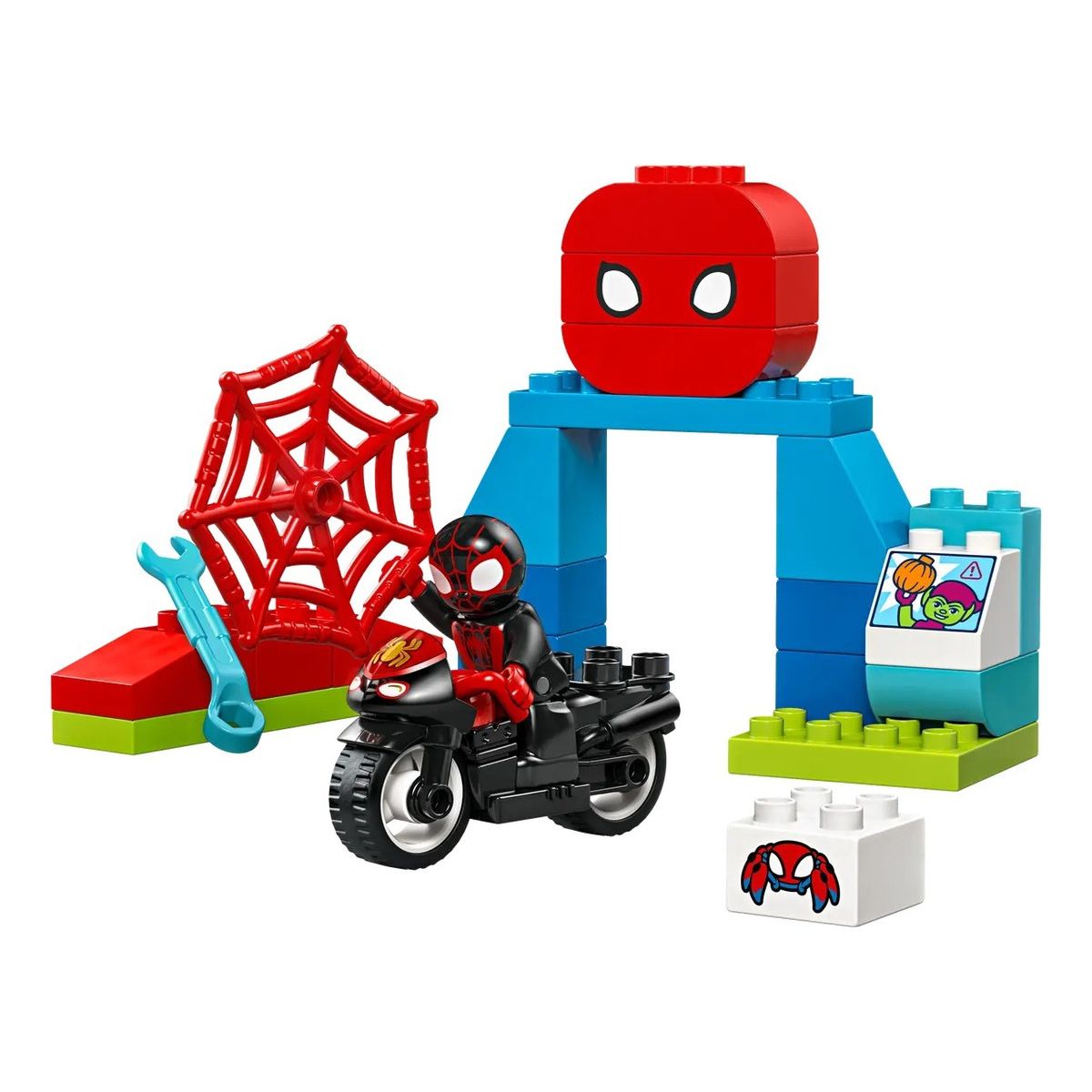 LEGO - LEGO 10424 Aventura en Moto de Spin