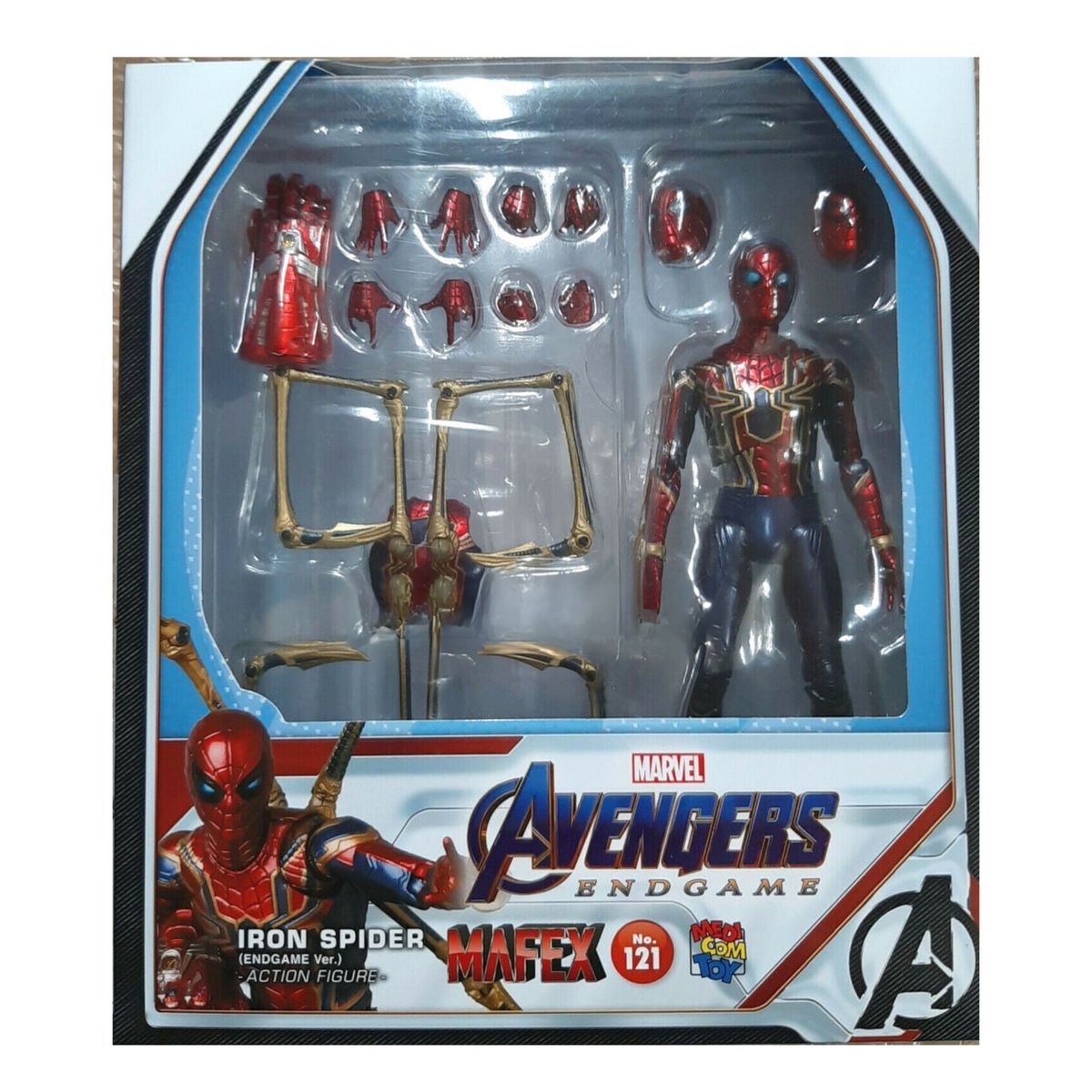 MARVEL - Spiderman Avengers Endgame MAFEX 121 Iron Spider