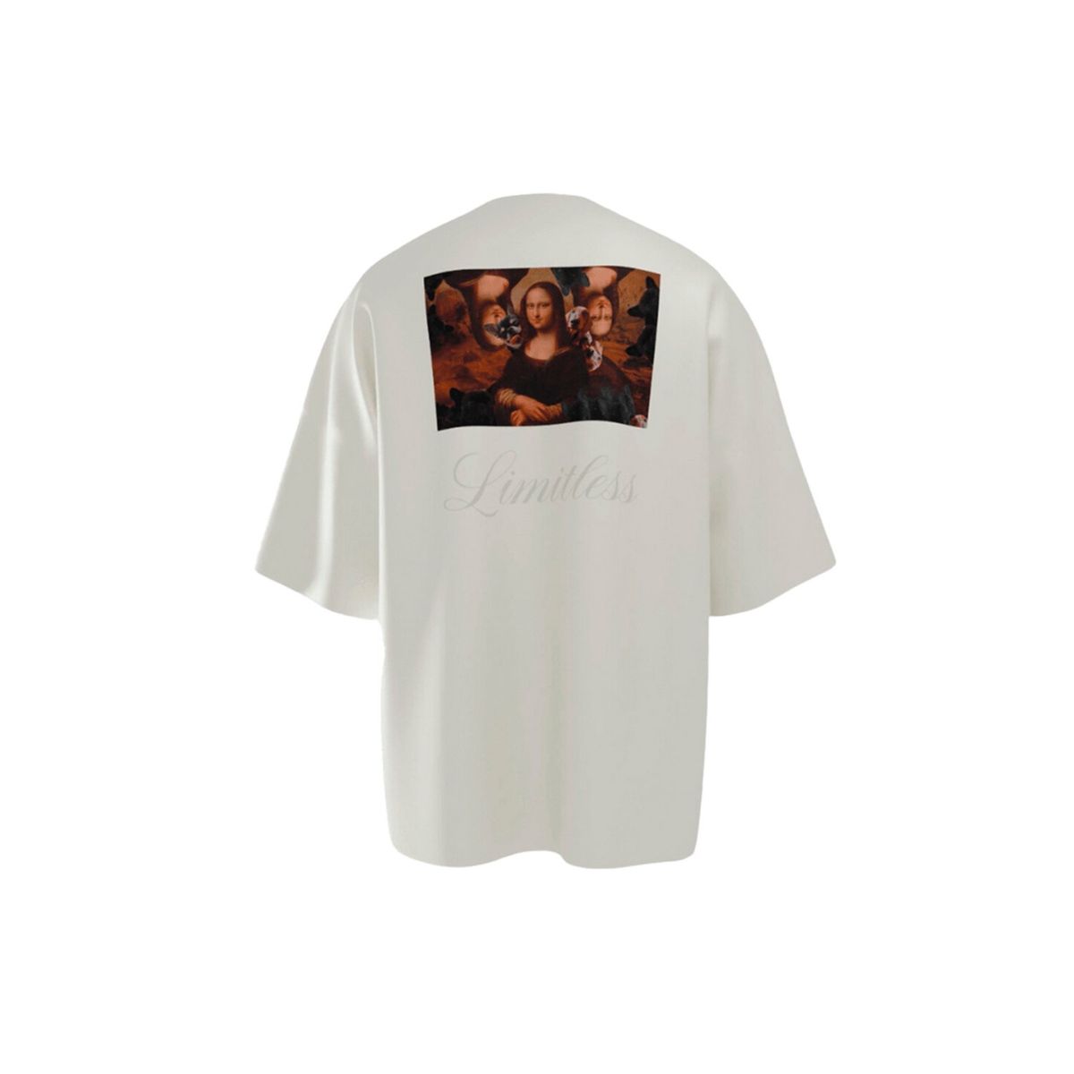 LIMITLESS - Polo Urbano Unisex Limitless T-Shirt Monalisa Pearl