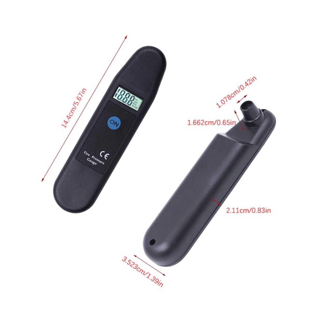 GENERICO - Medidor de presión de neumáticos