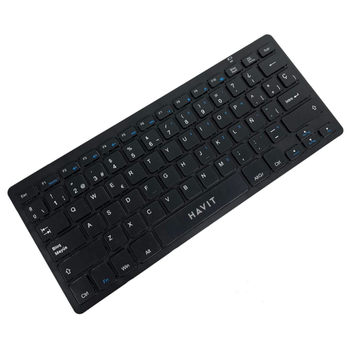 HAVIT - Kit Office HAVIT KB255GCM Teclado y Mouse Inalambrico Negro
