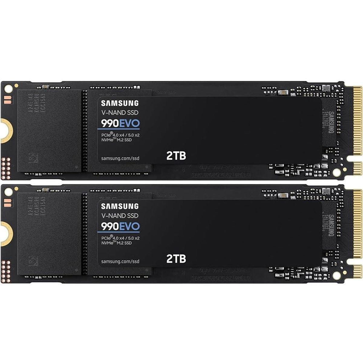SAMSUNG - Disco Solido SSD Samsung 990 EVO 2TB M2 2289 PCIe 4.0/5.0 NVMe 2.0
