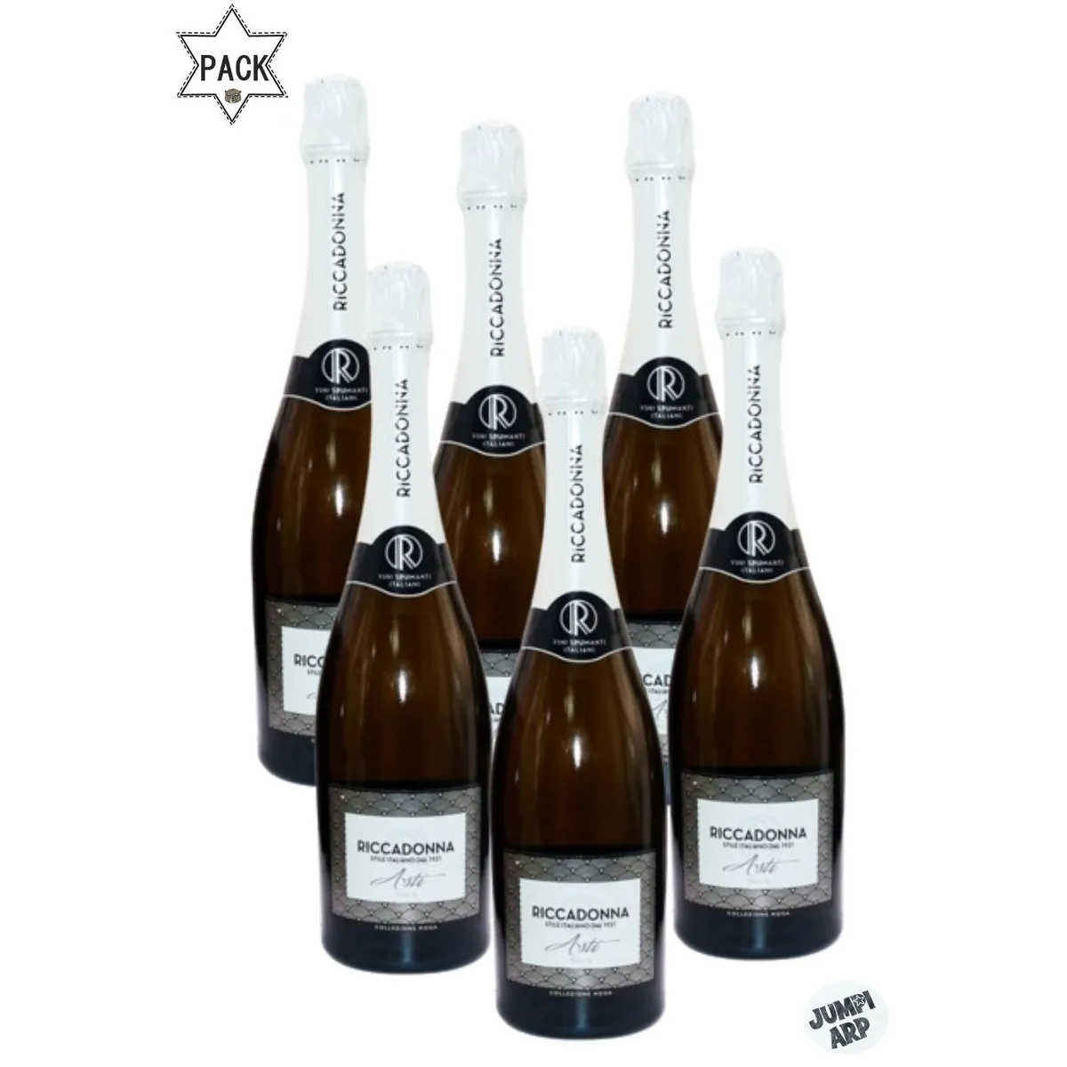 RICCADONNA - Pack 6 unidades Espumante Riccadonna Asti 750ml