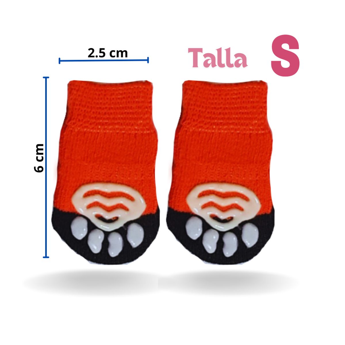 GENERICO - Medias Antideslizantes para Mascotas Talla S