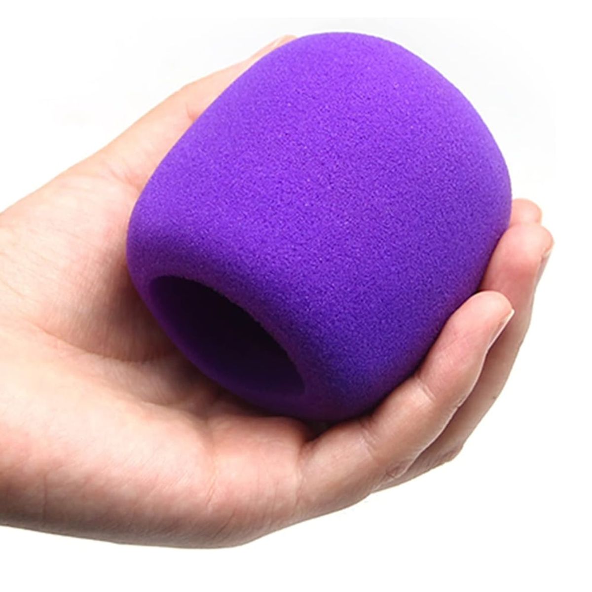 GENERICO - Esponja para microfono dinamico inalambrico Morado