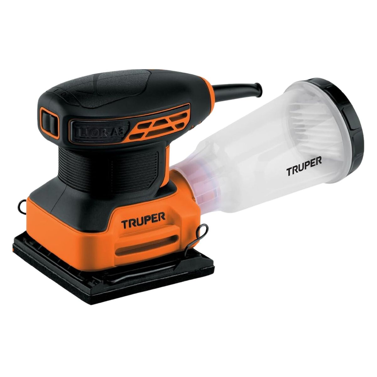 TRUPER - Lijadora orbital, 1/4 hoja, profesional, 220 W, 220 V