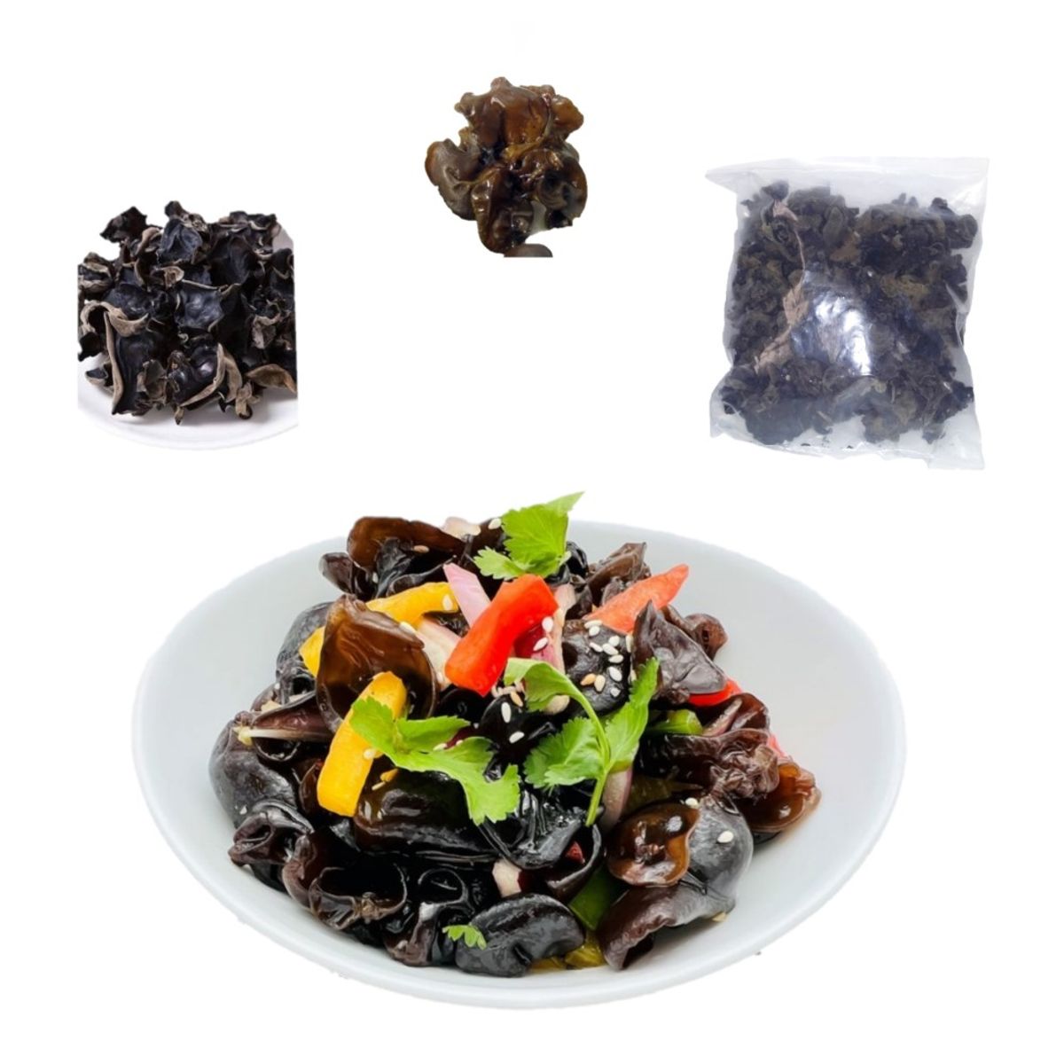 GENERICO - Hongos Wen Yi Wanji Ear Wood Mushroom 100gr