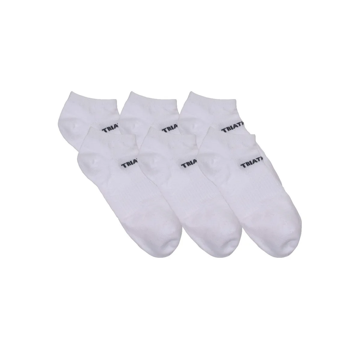 TRIATHLON - Medias Urbano Hombre Triathlon Pack6 Full Blanco