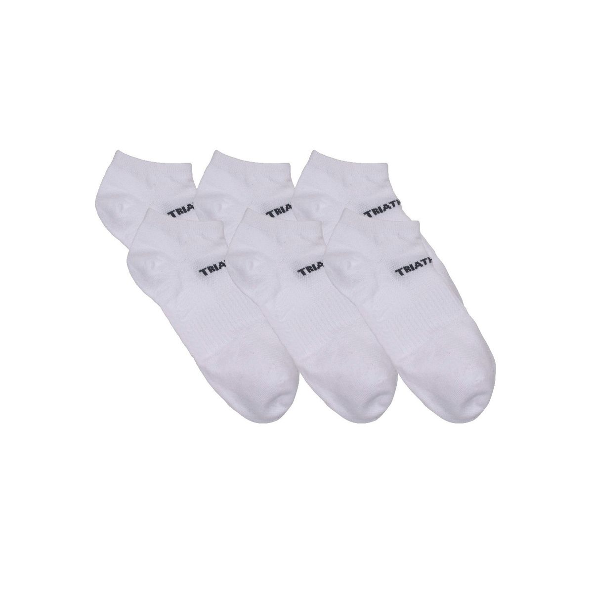 TRIATHLON - Medias Urbano Hombre Triathlon Pack6 Full Blanco