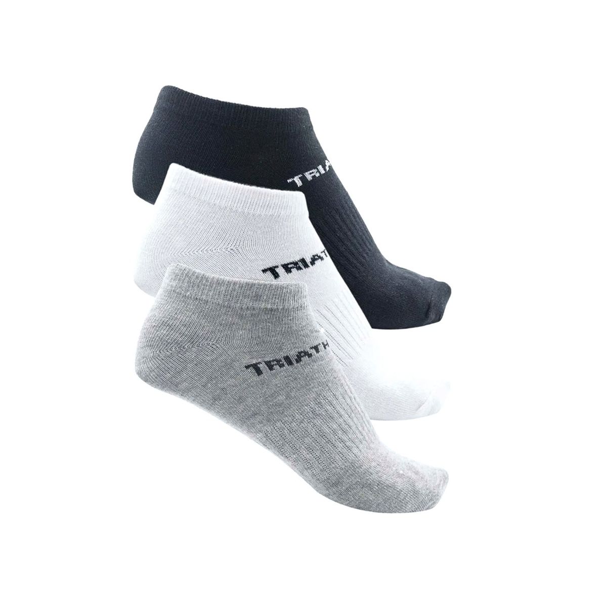 TRIATHLON - Medias Urbano Mujer Triathlon Pack3 Tricolor