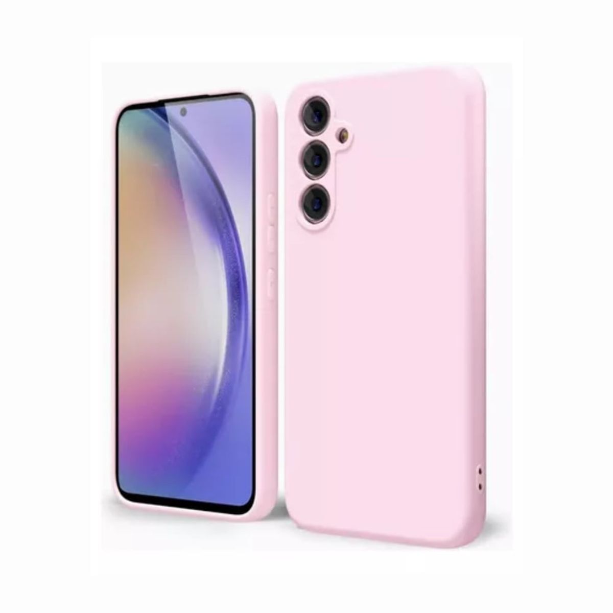 GENERICO - Case Silicona Para Samsung A54 5G - Rosa