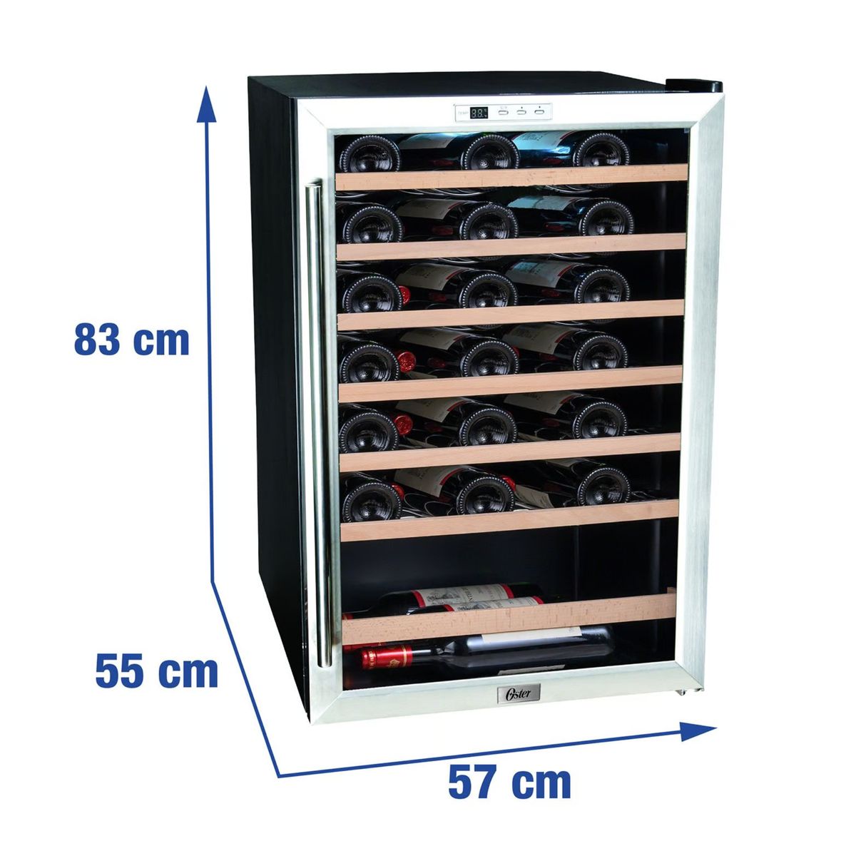 OSTER - Vinera Oster Digital 48 Botellas OS-PWCC48DB