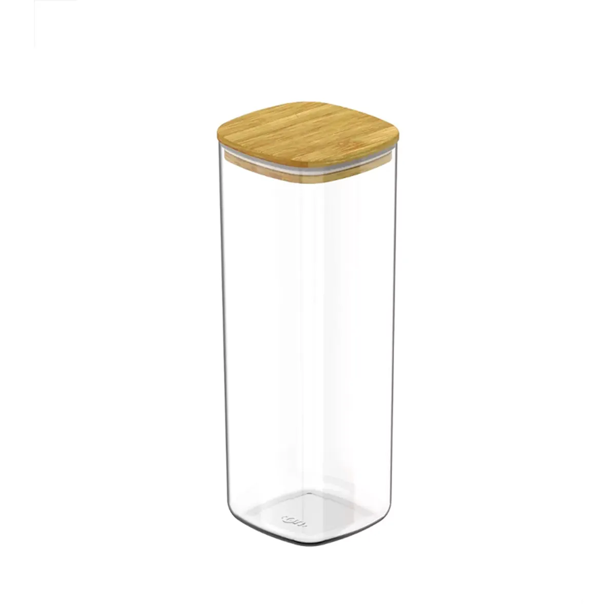 INSPIRA - Contenedor Hermético con Tapa Bambú