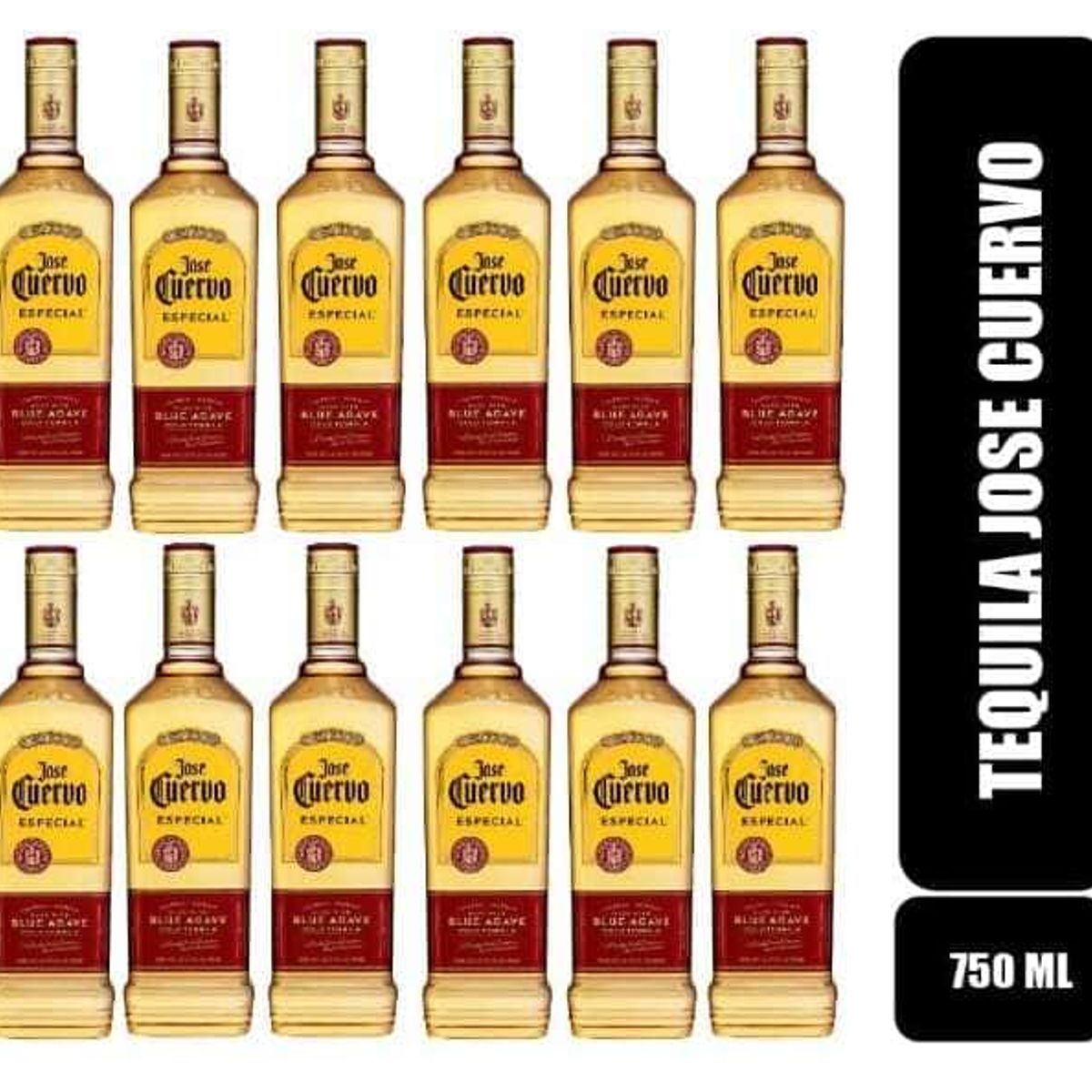 JOSE CUERVO - Tequila JOSE CUERVO Especial Reposado 750ml - 12 UND