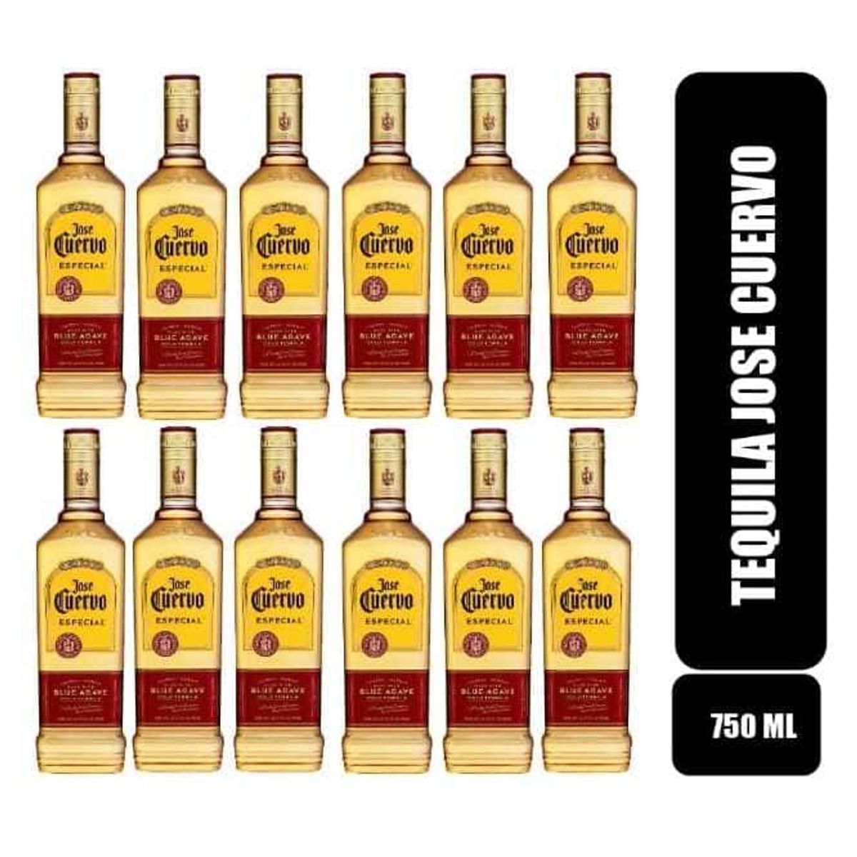JOSE CUERVO - Tequila JOSE CUERVO Especial Reposado 750ml - 12 UND