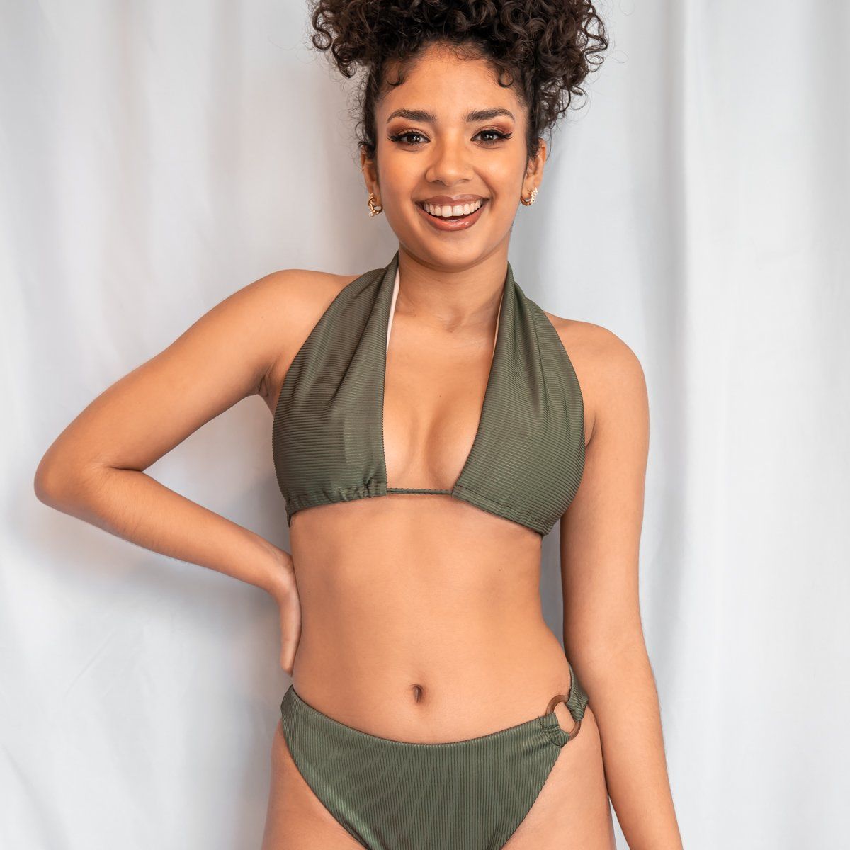 DONNA FELIPA - TRAJE DE BAÑO 2 PIEZAS BIKINI LYCRA BRASILERA