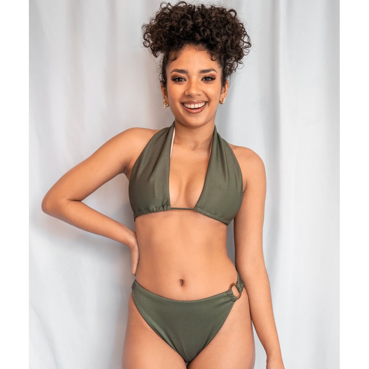 DONNA FELIPA - TRAJE DE BAÑO 2 PIEZAS BIKINI LYCRA BRASILERA