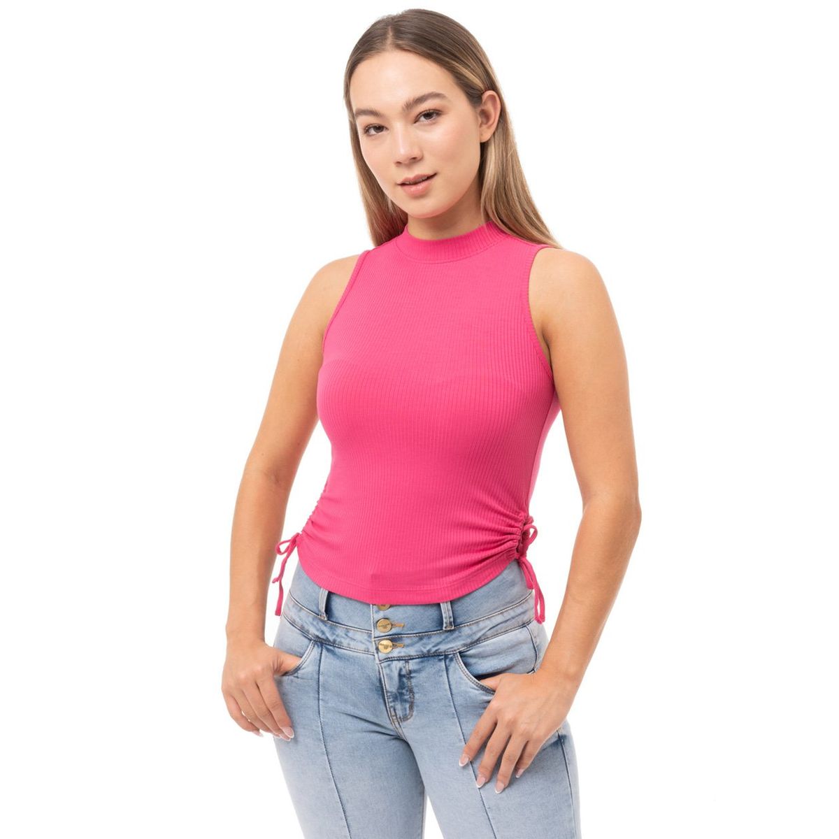 SQUEEZE - Polo Moda Rib Lycrado Mujer Elettra Squeeze