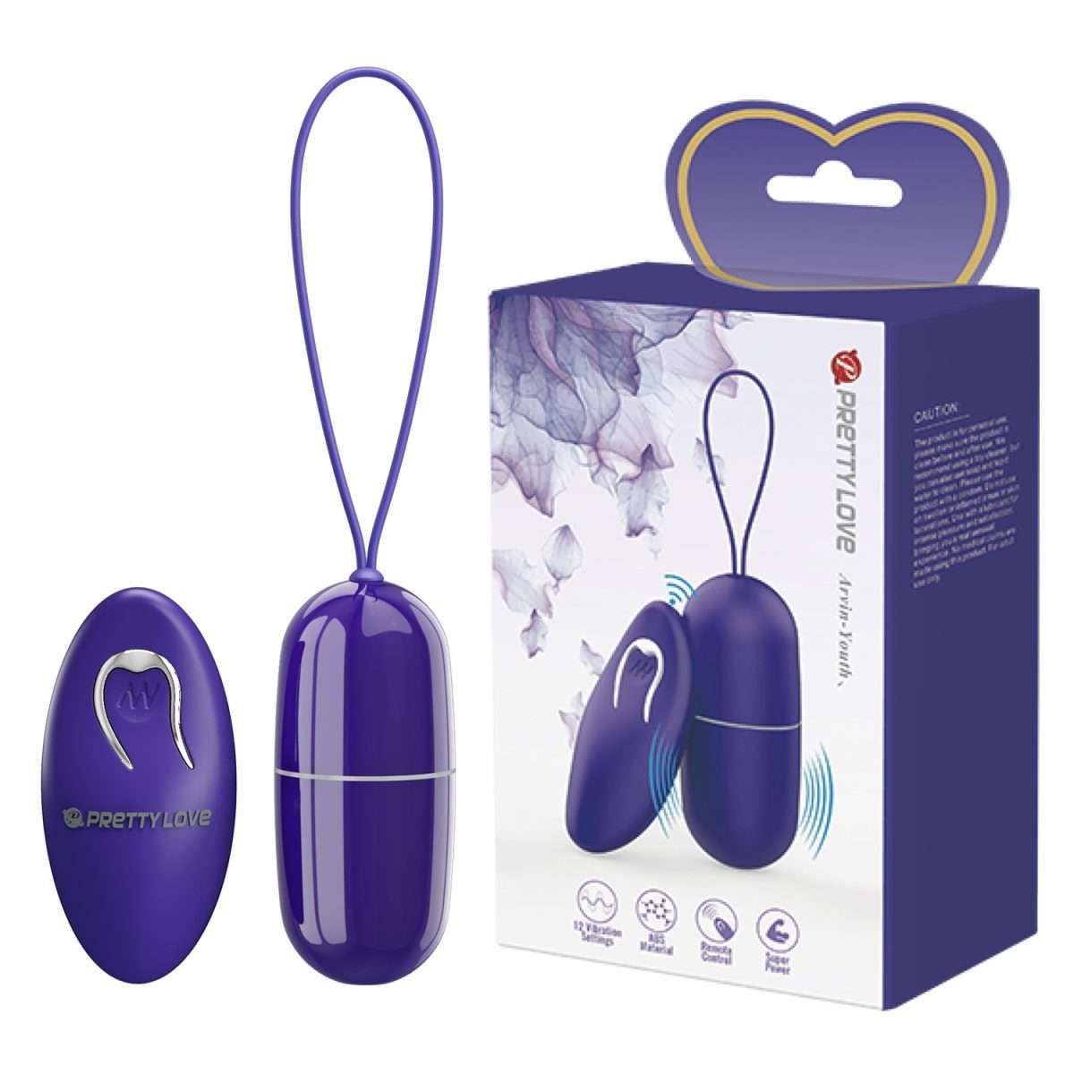 PRETTY LOVE - VIBRADOR TIPO HUEVO  ARVIN YOUTH