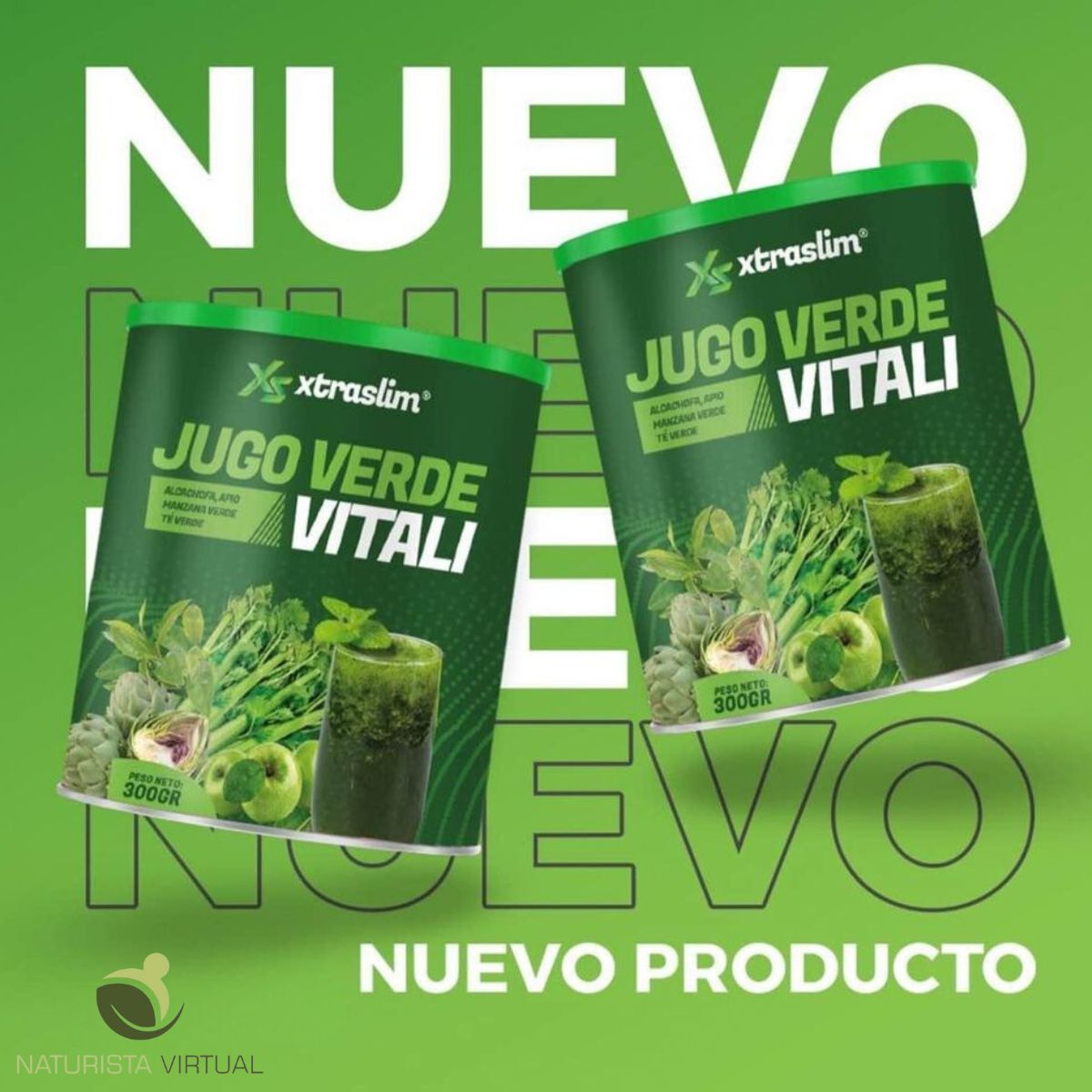 GENERICO - Jugo verde Vitali - 300 gramos
