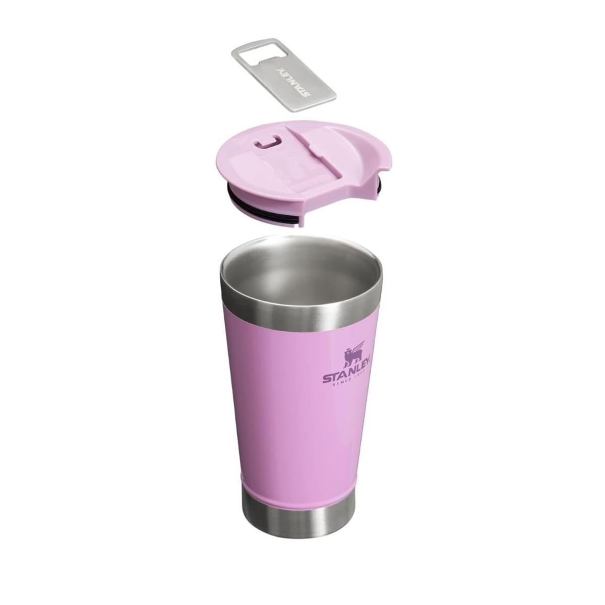 STANLEY CLASSIC STAY CHILL BEER 16 ONZAS LILAC GLOSS, marca STANLEY - Foto 2