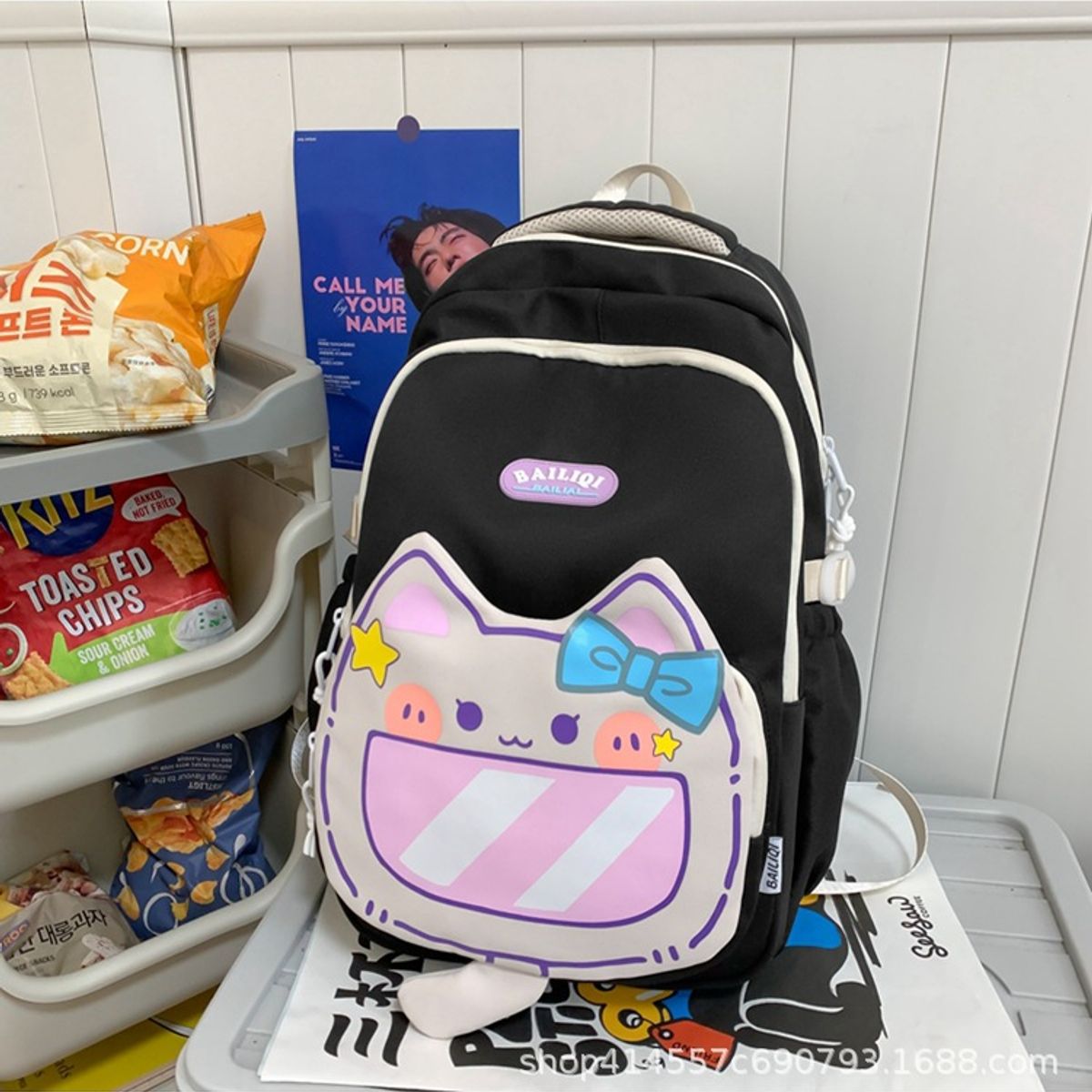 KEKEMI - MOCHILA KEKEMI KAWAI DISEÑO CAT