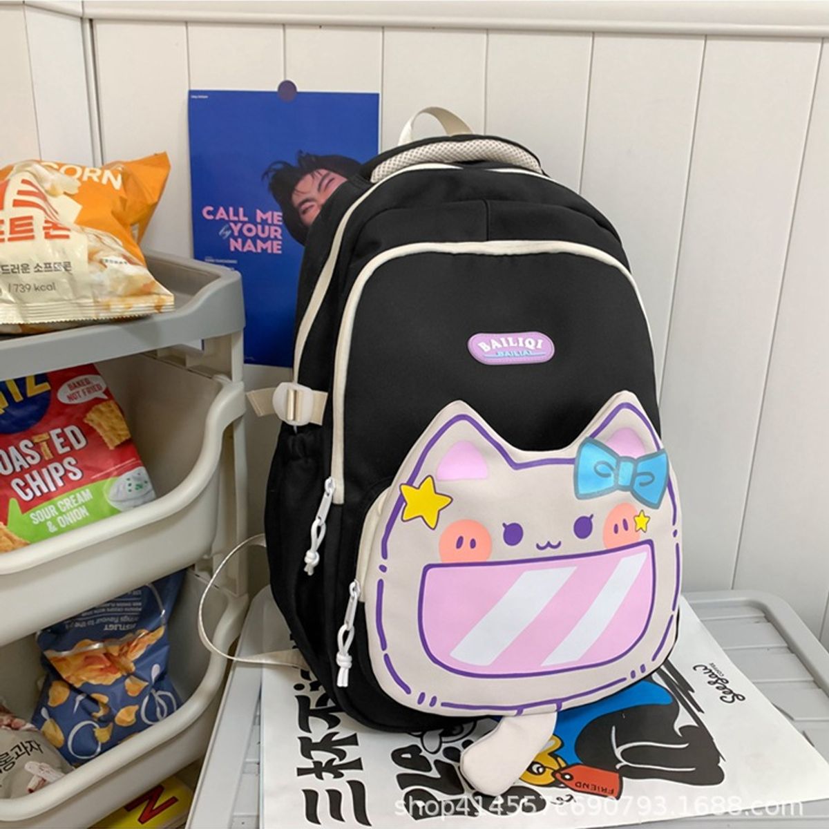 KEKEMI - MOCHILA KEKEMI KAWAI DISEÑO CAT