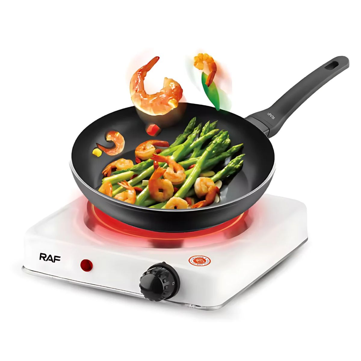 RAFF - Cocina Estufa Eléctrica 1 hornilla RAF R8010A