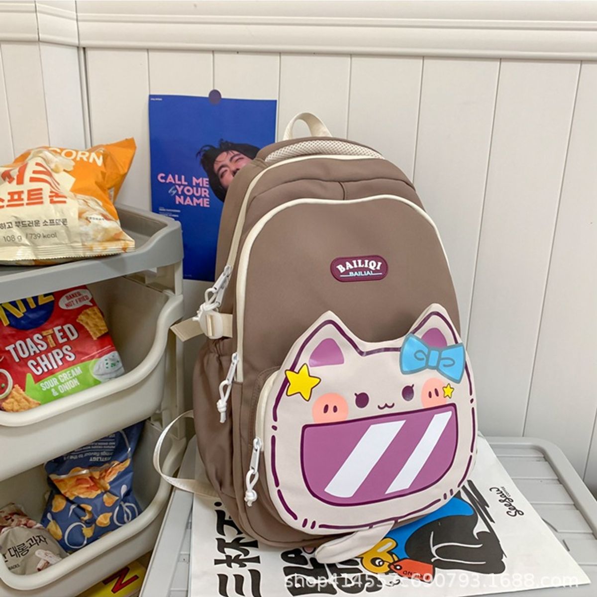 KEKEMI - MOCHILA KEKEMI KAWAI DISEÑO CAT