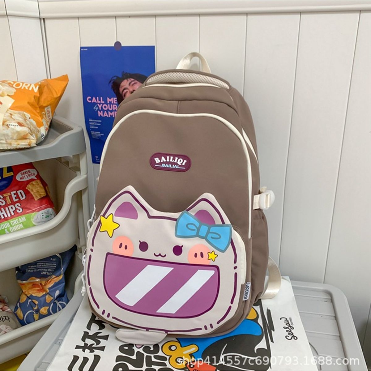 KEKEMI - MOCHILA KEKEMI KAWAI DISEÑO CAT