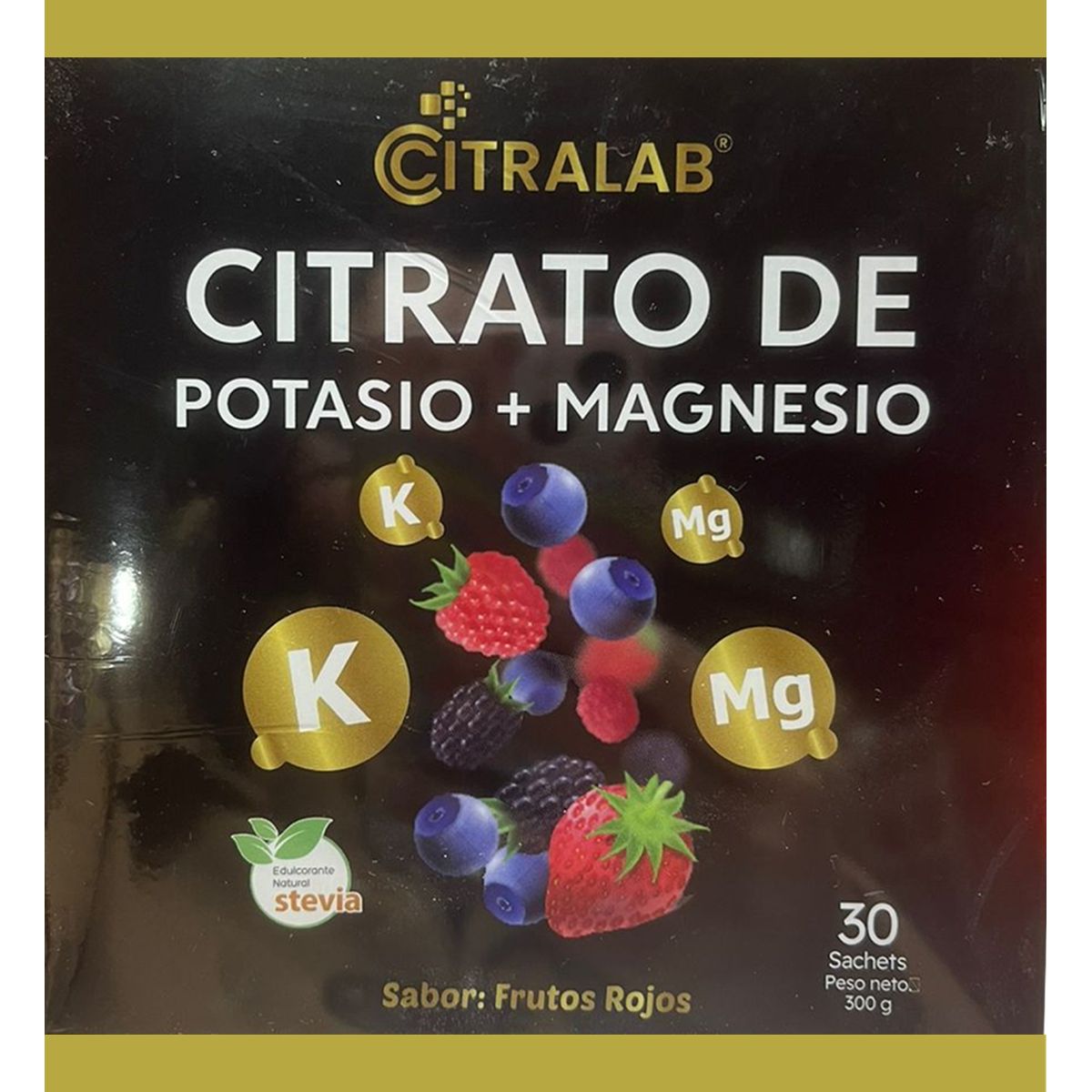 GENERICO - Citrato de Potasio y Magnesio - Caja de 30 sachets