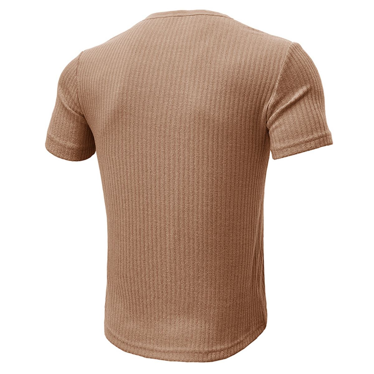 BLWOENS - Camiseta de manga corta de verano para hombres - Beige