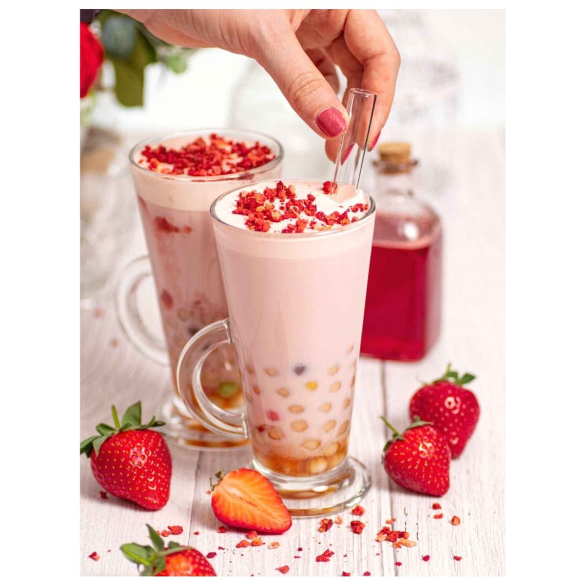 GENERICO - Perlas de Almidon de Tapioca Blanco 400gr Cock Brand