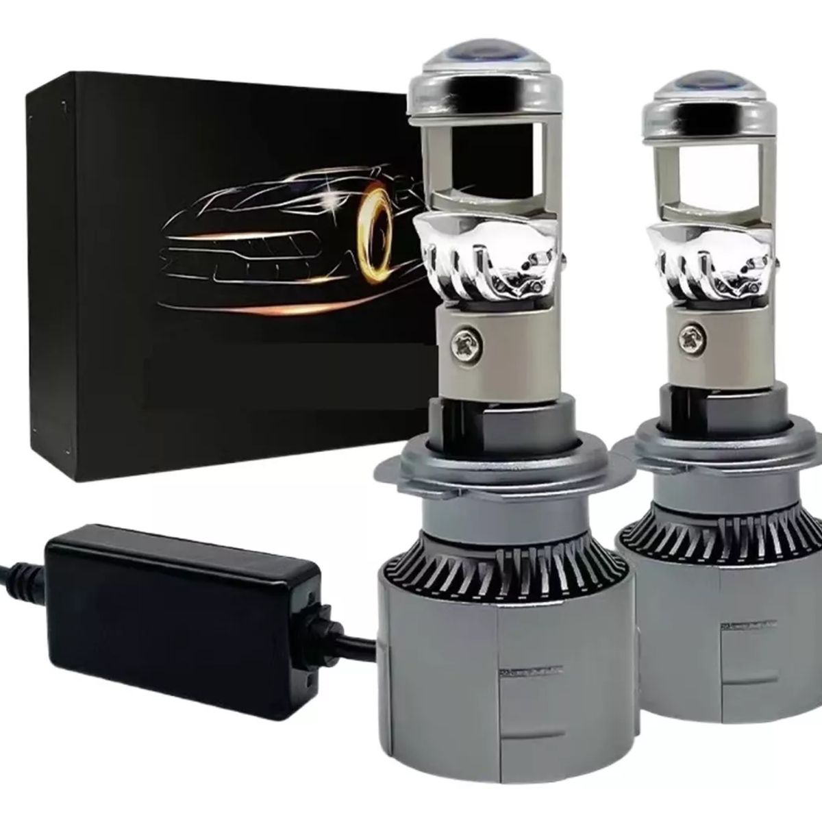 GENERICO - Foco Proyector Led Lupa H7 Auto