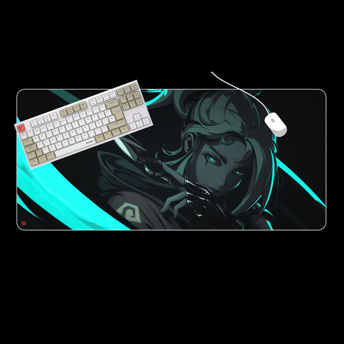 GENERICO - Mouse Pad Gamer Superficie Speed Waterproof XXL JETTValorant