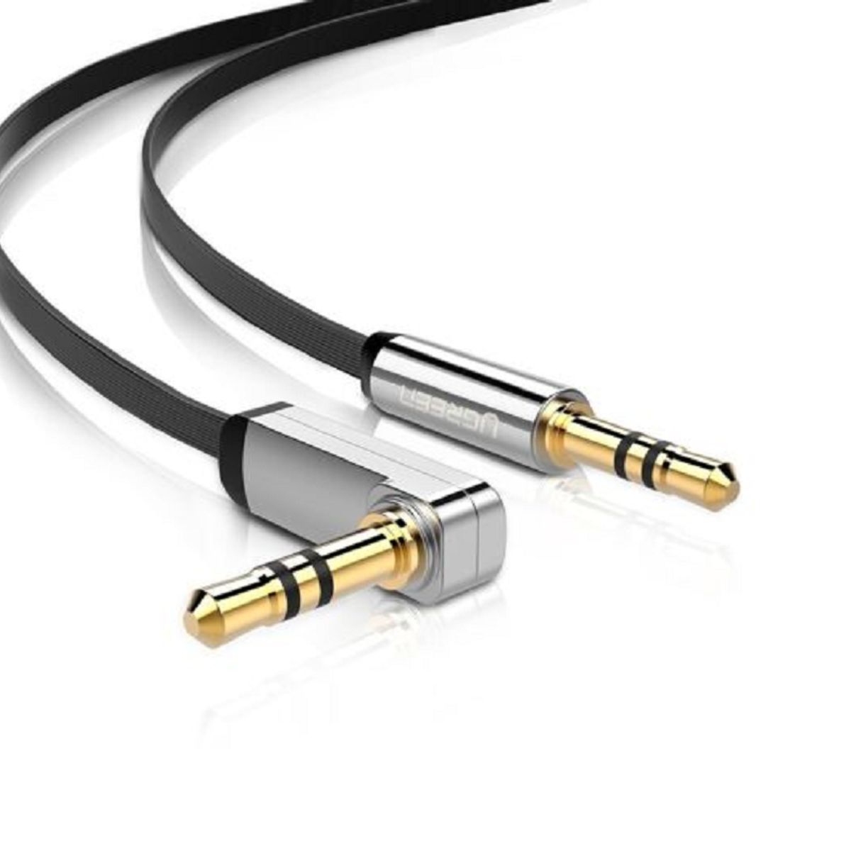 UGREEN - Cable Trs Android 50cm Pc Laptop 35mm Stereo Hifi Flat Tv