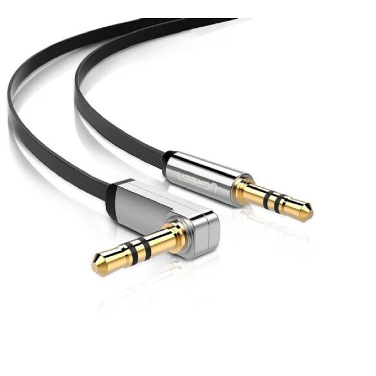 UGREEN - Cable Trs Android 50cm Pc Laptop 35mm Stereo Hifi Flat Tv