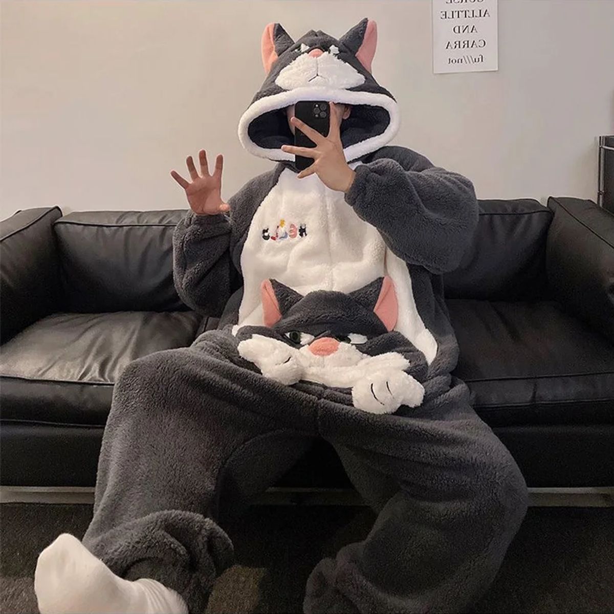 OEM - Pijama Gato Lucifer Importado