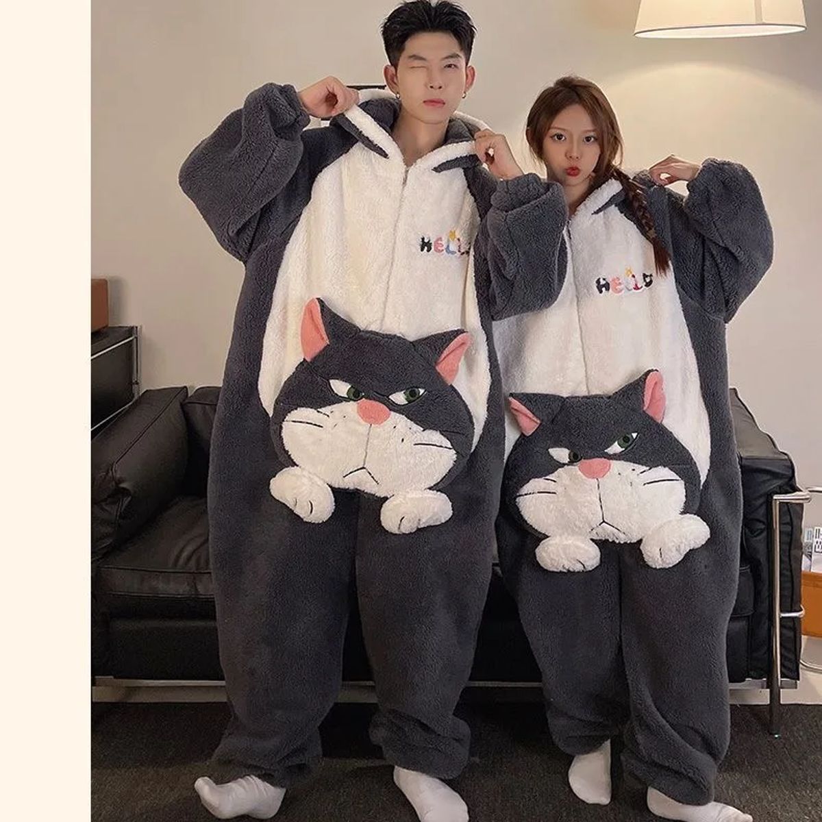 OEM - Pijama Gato Lucifer Importado