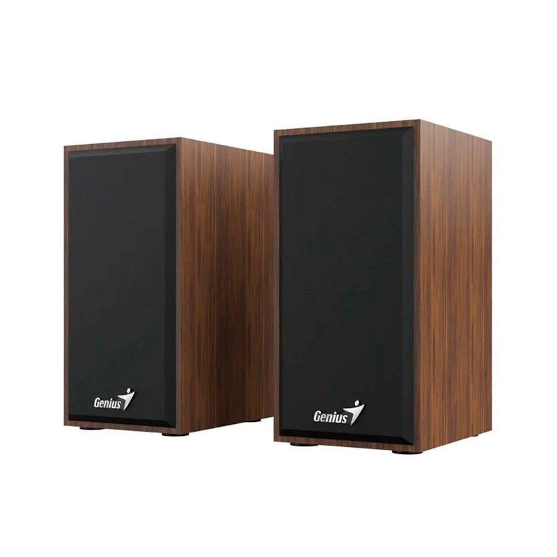 GENIUS - PARLANTE GENIUS SP-HF180 USB POWER 6W WOOD