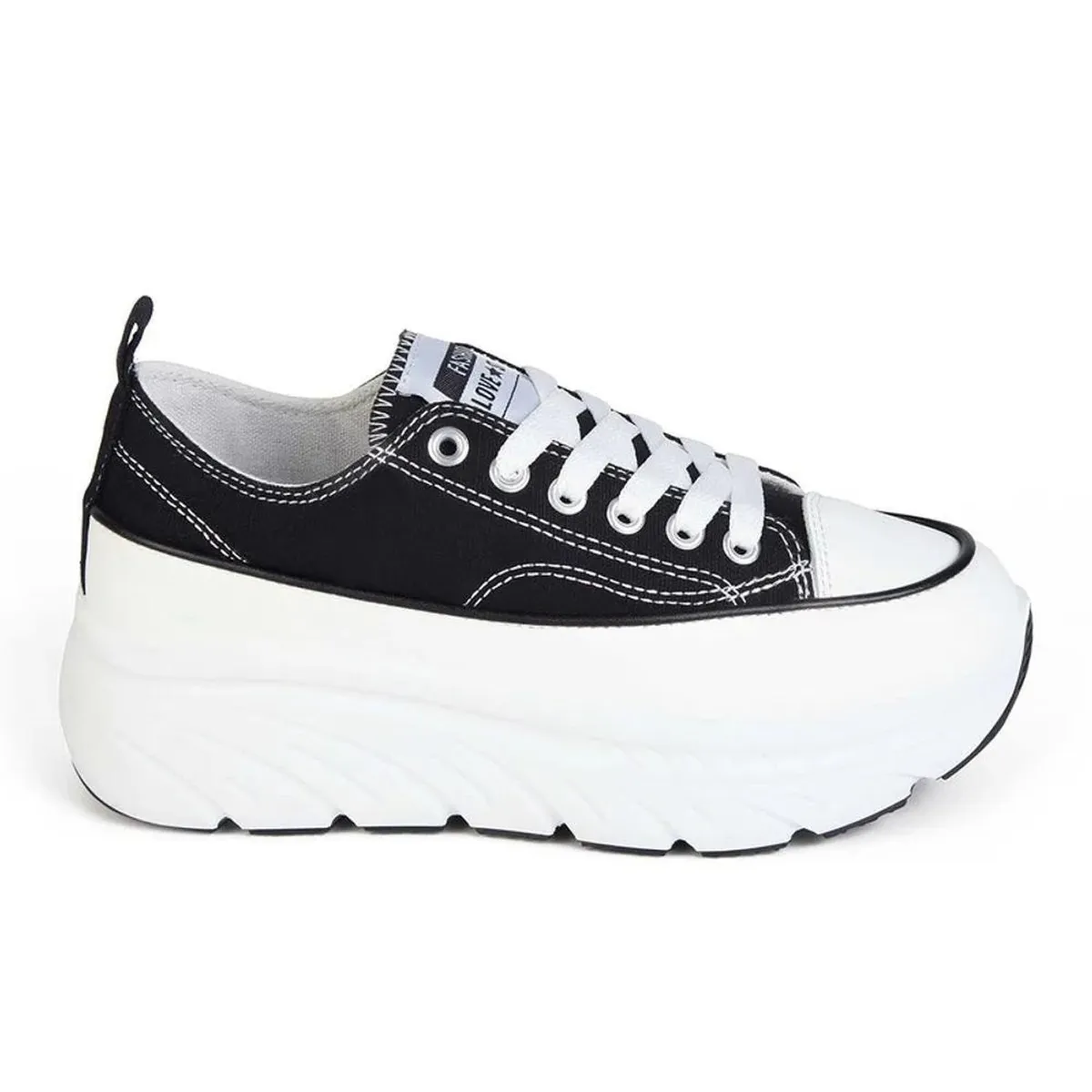 STHEF - ZAPATILLA MUJER STHEF CASUAL NEGRO 8037