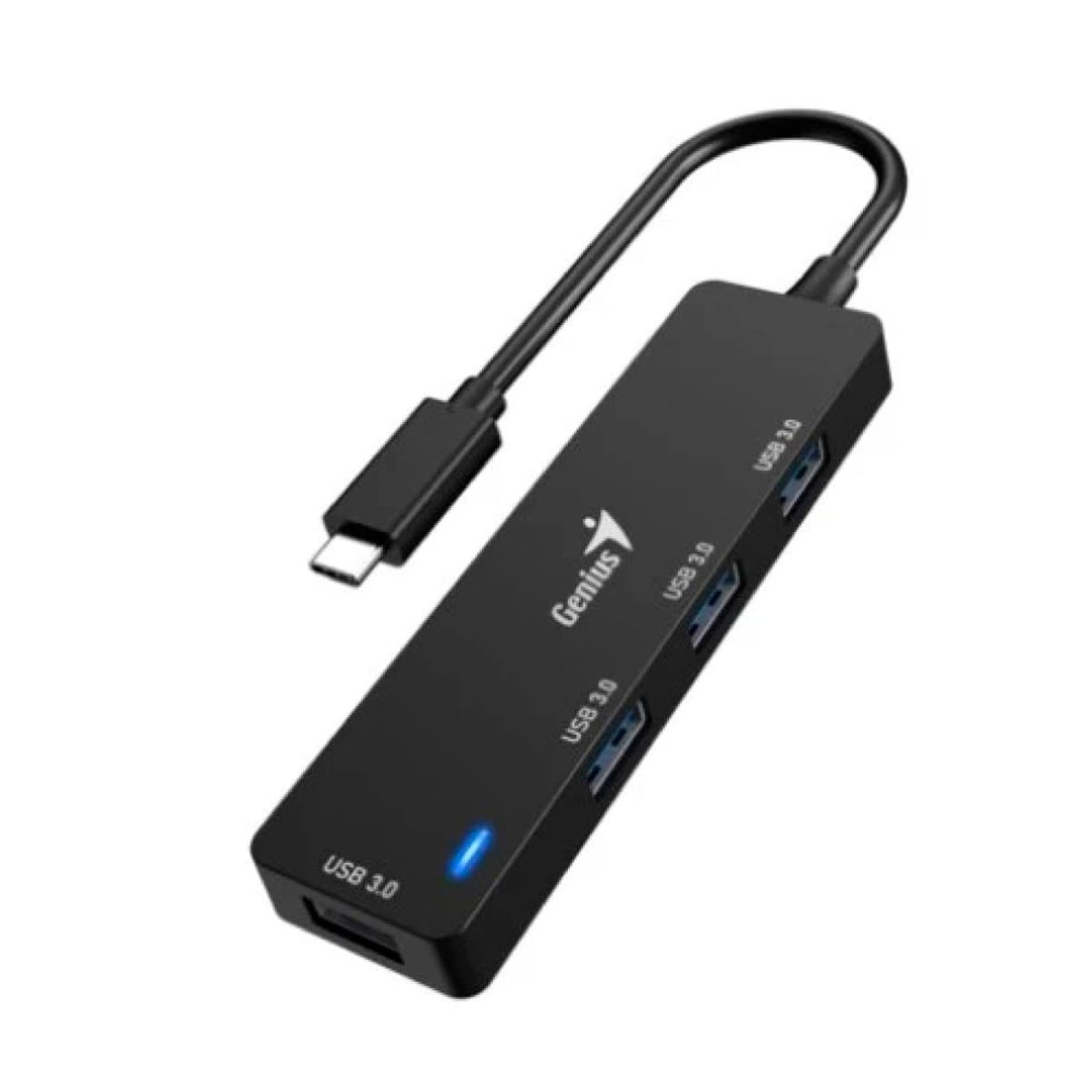 GENIUS - HUB USB-C GENIUS UH-400 4 USB-A 30 BLACK