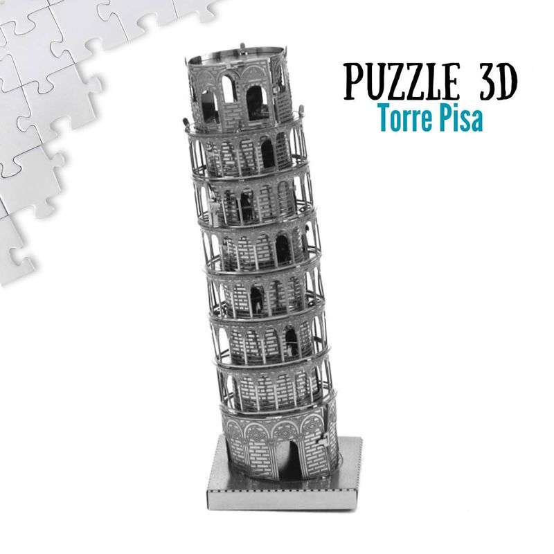 Puzzle 3D De Madera Torre De Pisa - 151 Piezas, Para Adultos, Modelo Arquitectónico, Decoración Para Casa