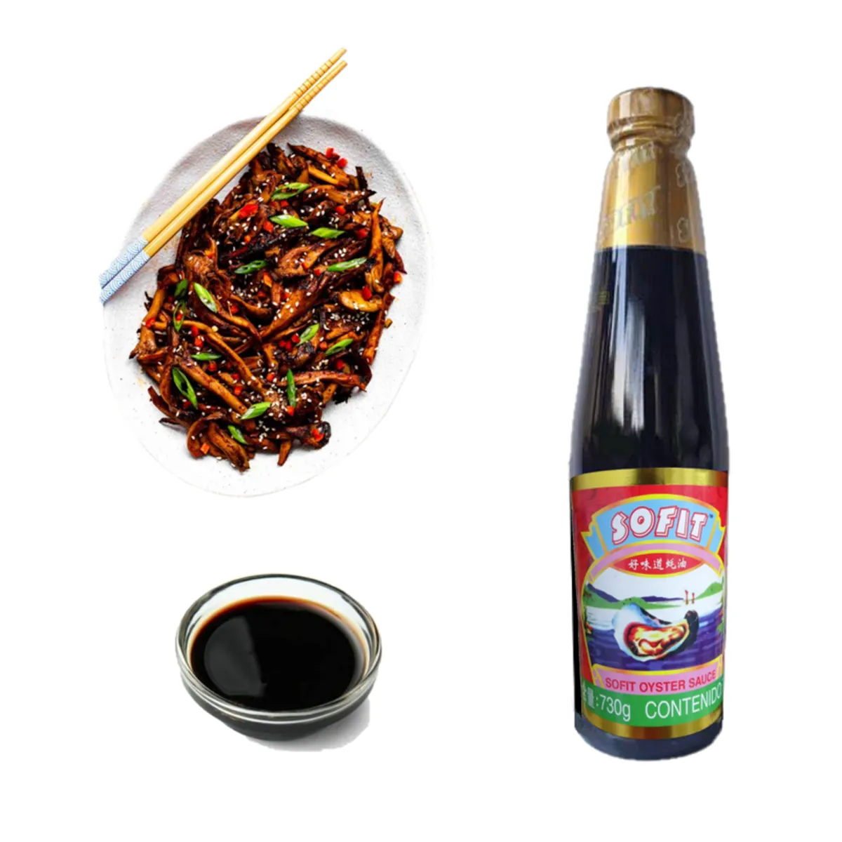 GENERICO - Salsa de Ostras Ostion Grande 730gr Sofit