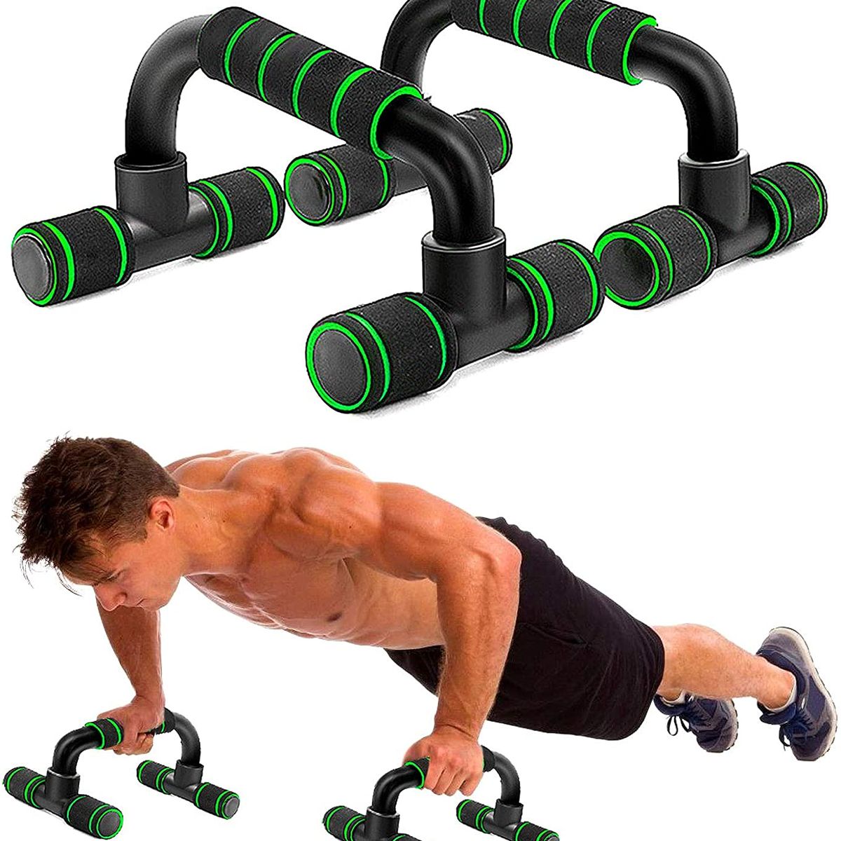 GENERICO - Push up bar basic barra para flexiones miniparalelas